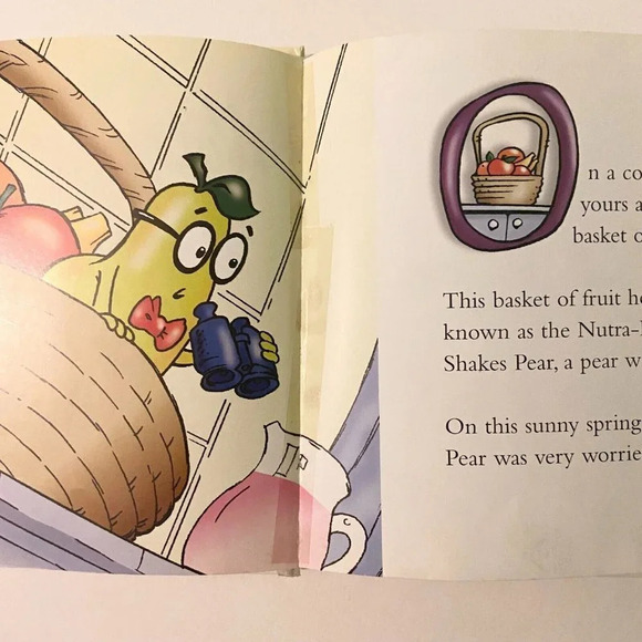 Vintage  1998 Nutra Fruit Heroes to the Rescue Healthy Book For Kids - Picture 10 of 16